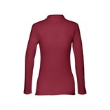 Damen Langarm-Poloshirt Minata