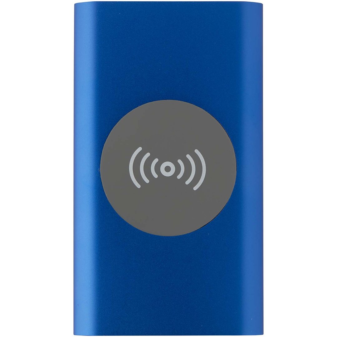 4000 mAh Typ-C kabellose Powerbank aus recyceltem Aluminium - Rudylan