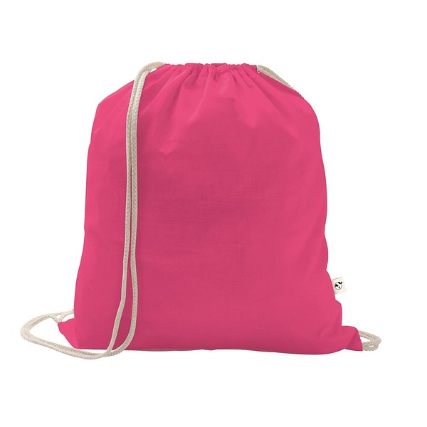 Rucksack aus recycelter Baumwolle (70%), Polyester (30% rPET) (140 g/m²) Giunrg