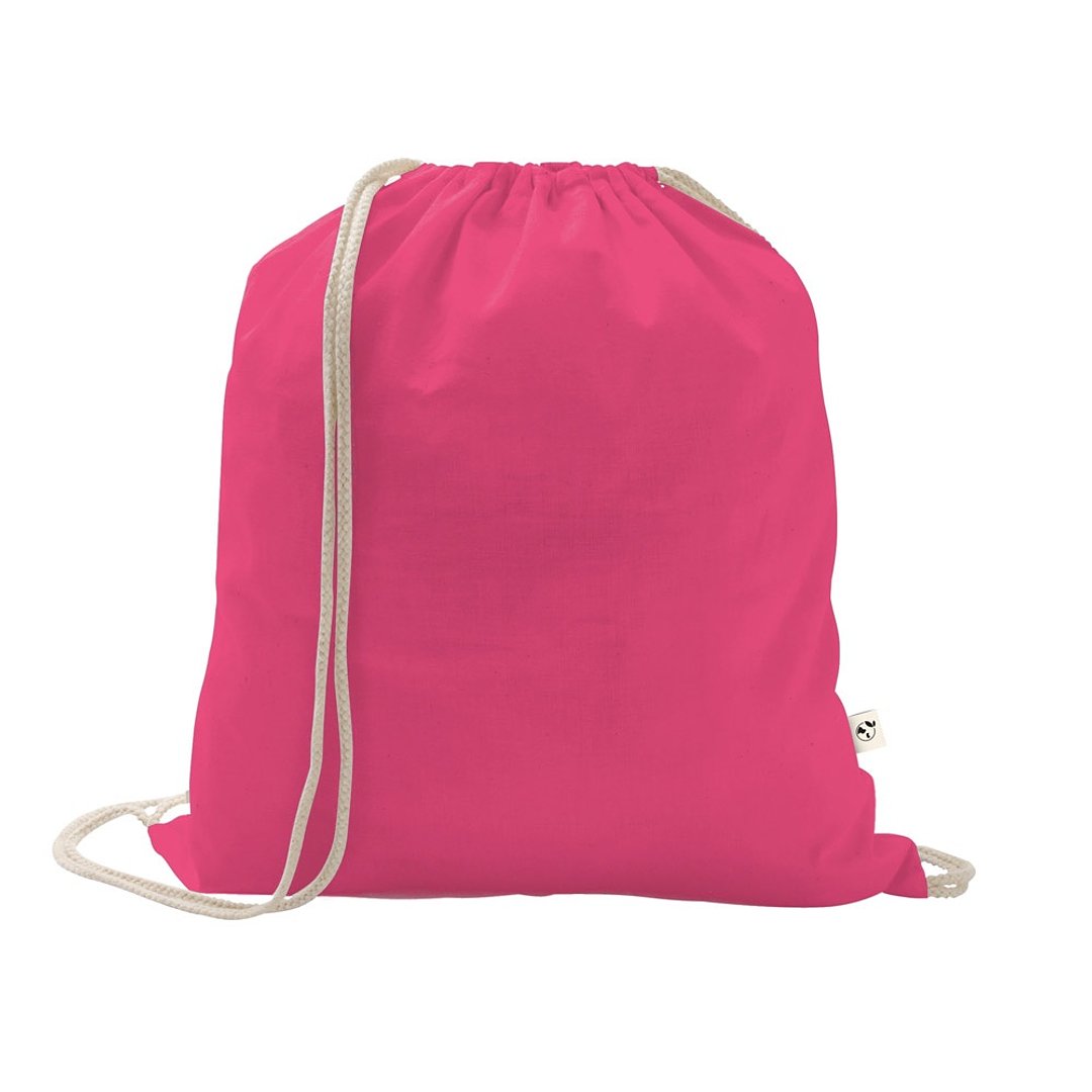 Rucksack aus recycelter Baumwolle (70%), Polyester (30% rPET) (140 g/m²) Giunrg