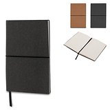 Notizbuch mit Einband aus recycelten Leder Din A5 Noldi