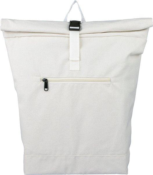 Rolltop-Rucksack aus recyceltem Poly-Baumwollgewebe (330 g/m2) Andri