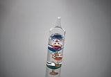Galileo Thermometer Glas 28cm Dorscin