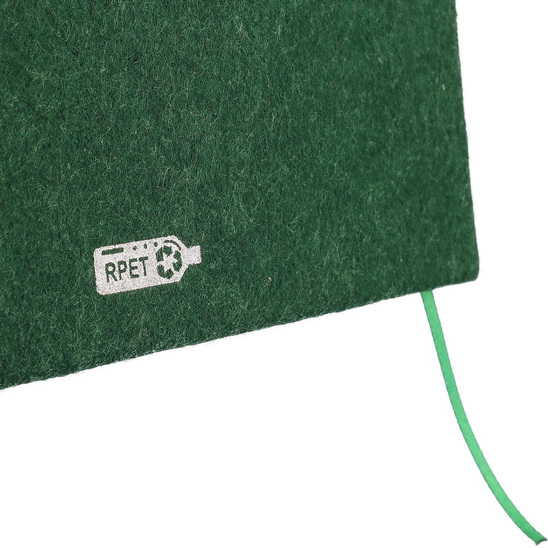 Notizbuch aus recyceltem Filz (A5) Trudin