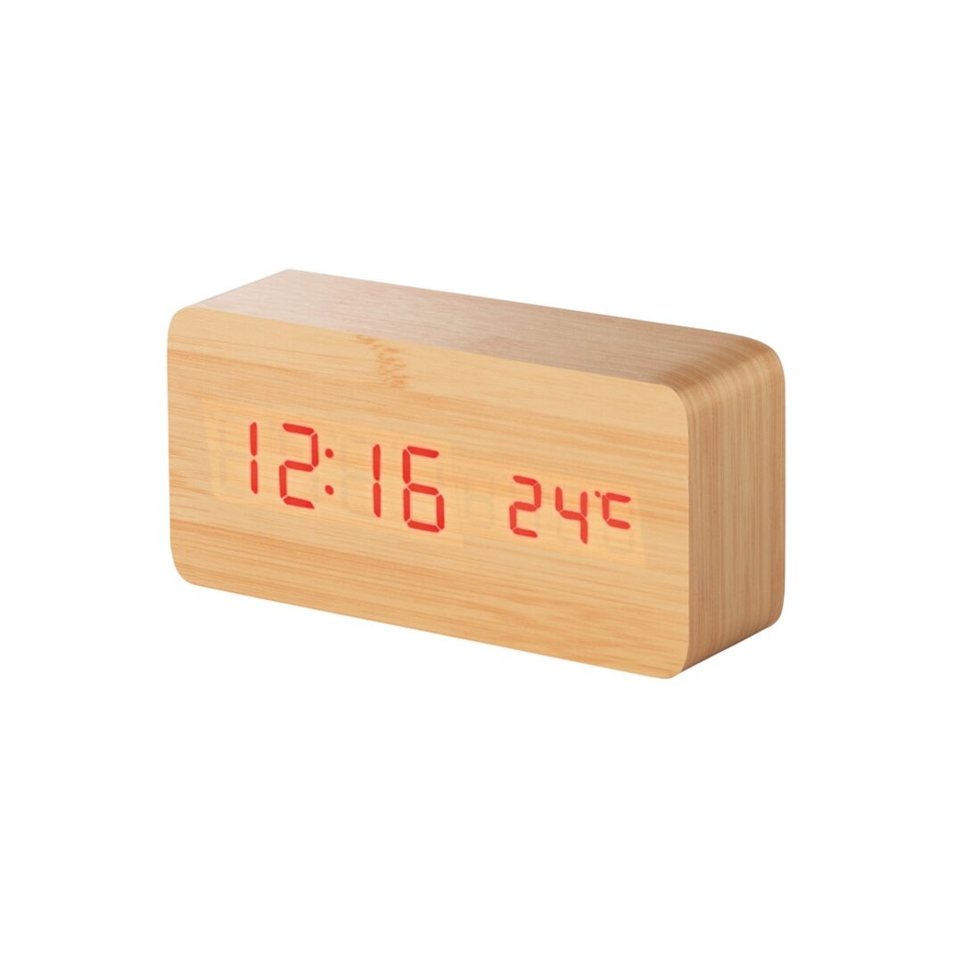 Tischuhr aus MDF Giamiri