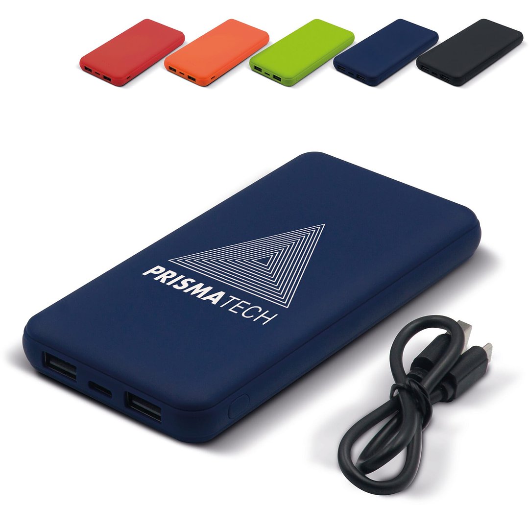 Powerbank „Elite“ Softtouch-Edition 8.000mAh Nolfrs