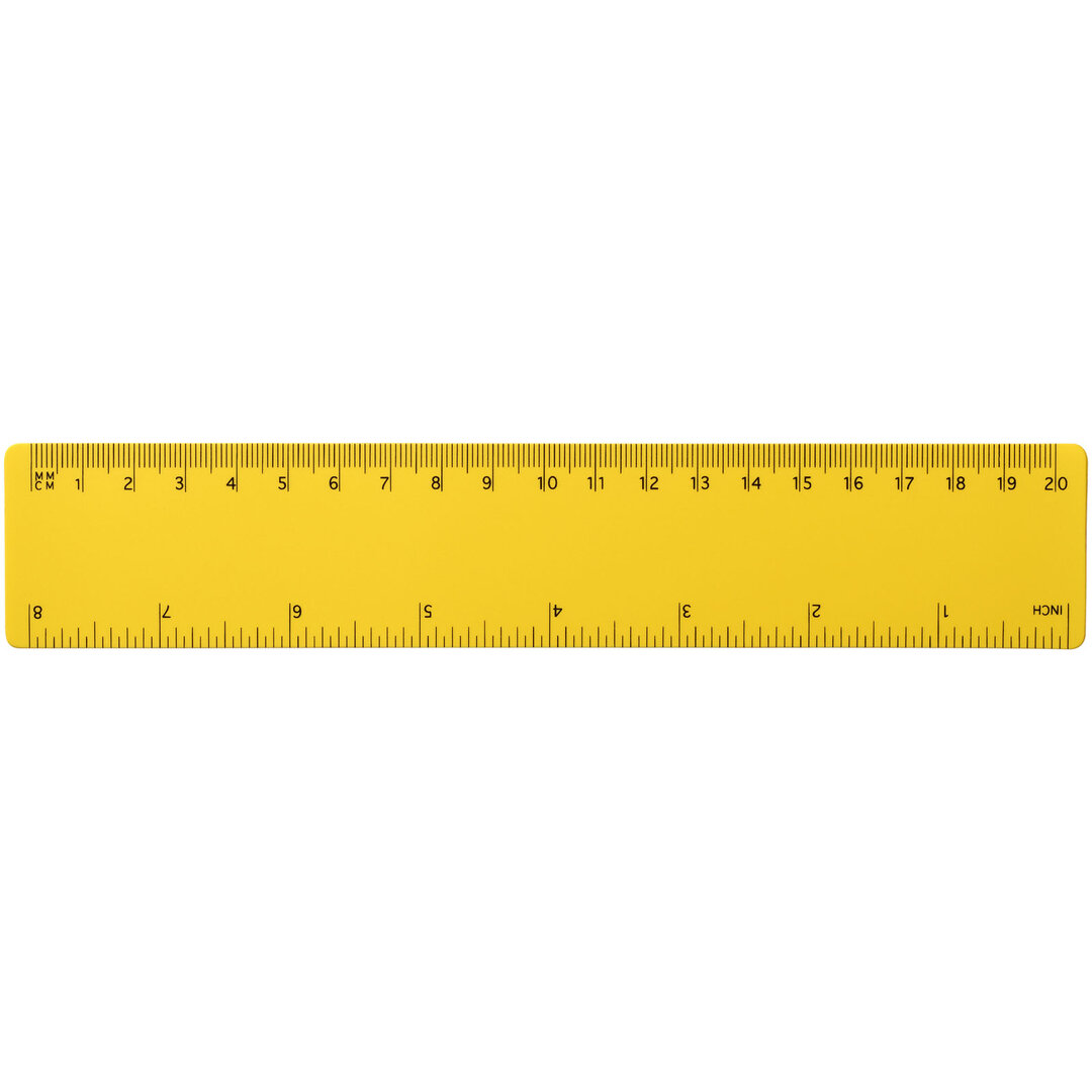 20 cm Kunststofflineal - Bena