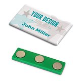 Namensschild mit Magnet 50x30mm Renie