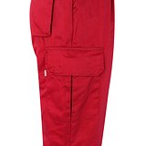 Zweifarbige Hose aus Twill (210 g/m²), gefüttert, mit mehreren Taschen, aus Baumwolle (20%) und Polyester (80%) Benina