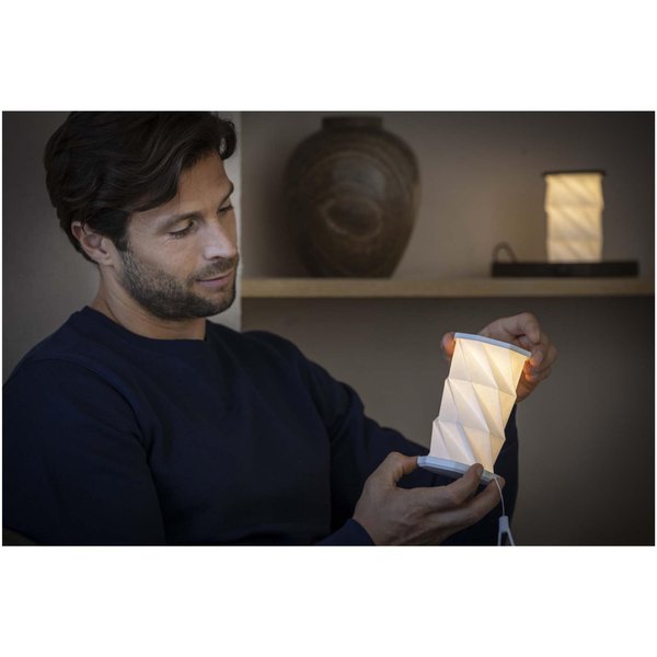 Klappbare Tischlampe aus recyceltem Kunststoff - Anst