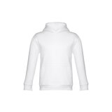 Kinder Unisex-Sweatshirt, mit Kapuze Stein