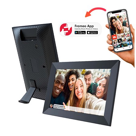 Prado 10" digitaler WLAN Fotorahmen - Gris