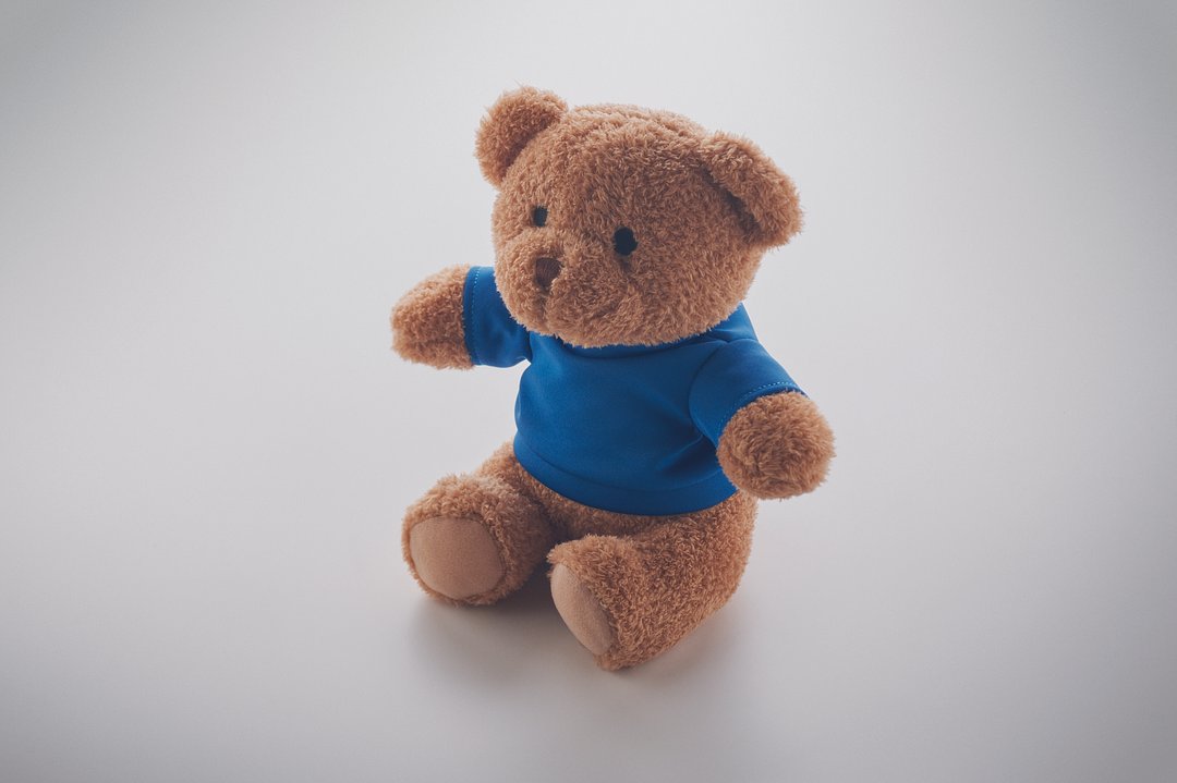 Teddybär mit T-Shirt 23cm Rudycili