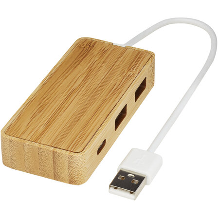 USB-Hub aus Bambus - Chlanicori
