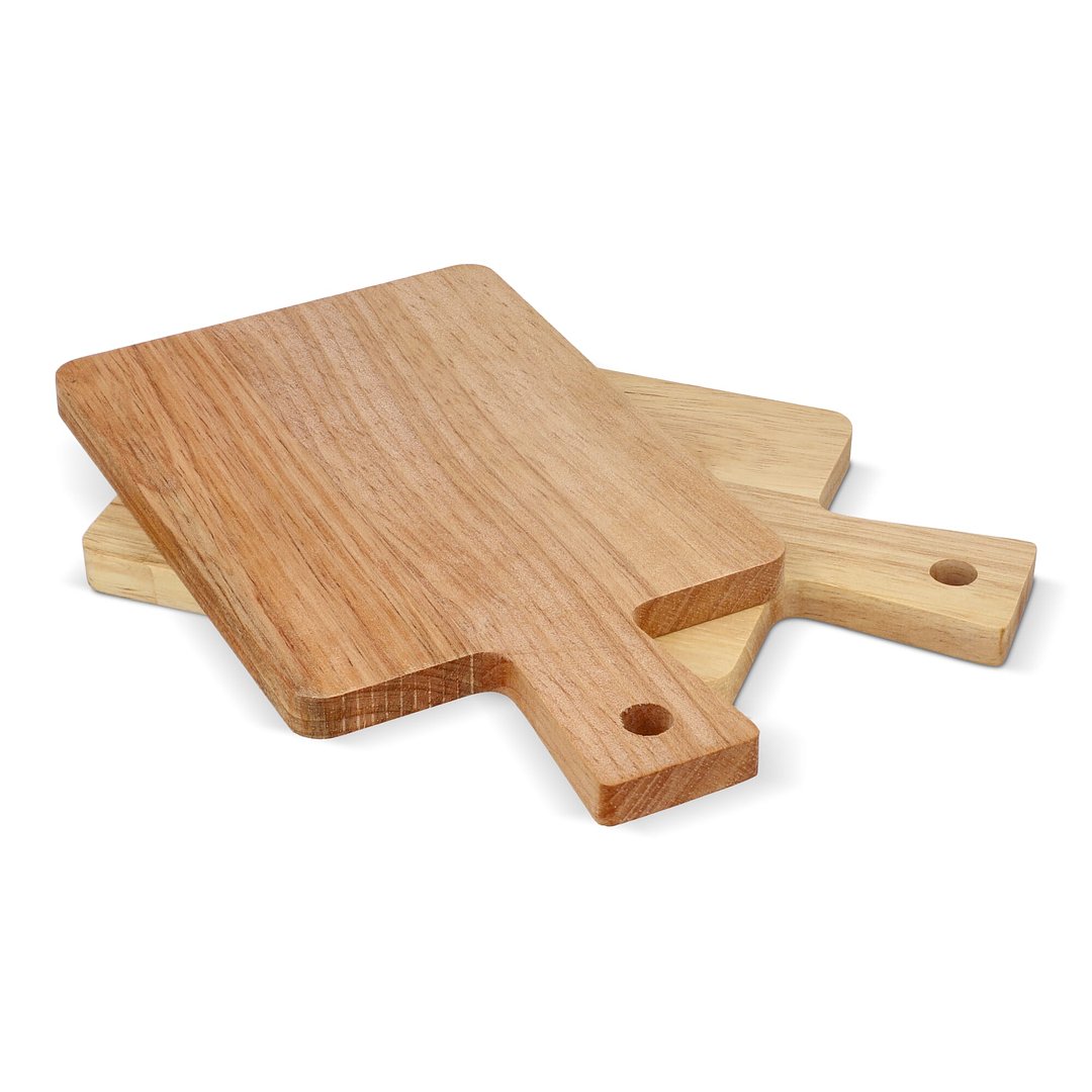 2er-Pack kleine Tapas-Tabletts aus Holz Dumenst