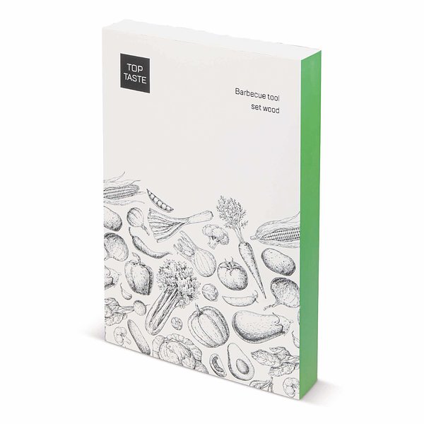 Grillset, Holzoptik Lurina