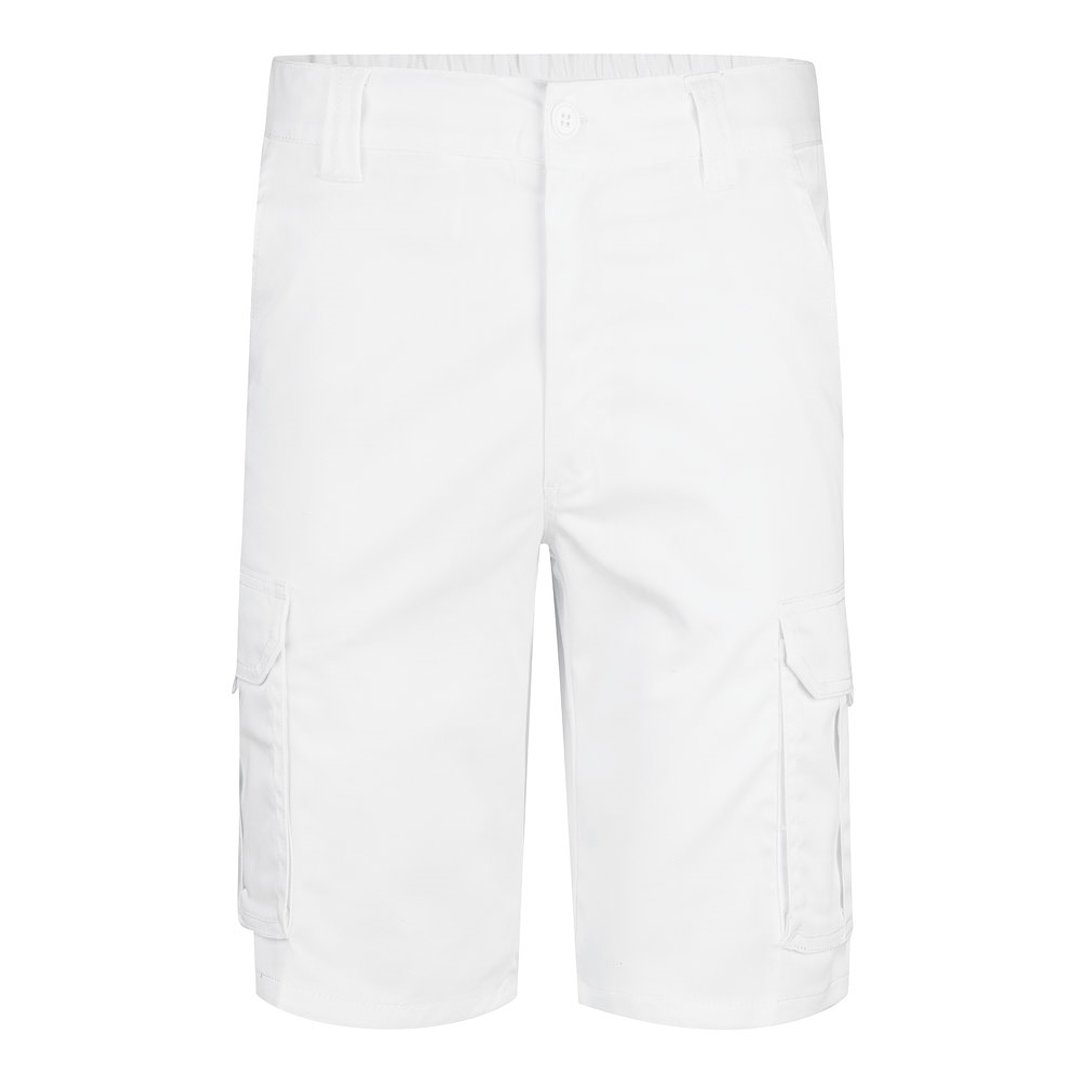 Stretch-Bermudashorts mit mehreren Taschen (240 g/m²), aus Baumwolle (46 %), EME (38 %) und Polyester (16 %) Truel