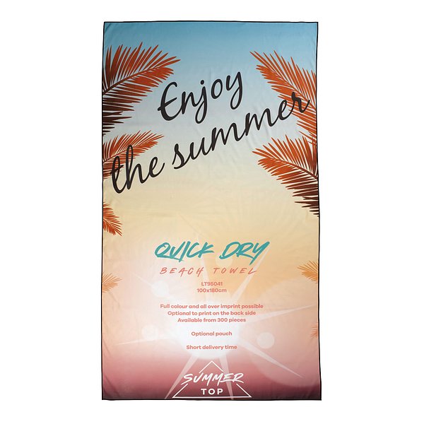Schnelltrocknendes Strandhandtuch 1000x1800mm ohne Beutel Ramini