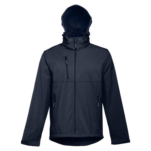 Herren SoftShell, mit abnehmbarer Kapuze Minatin