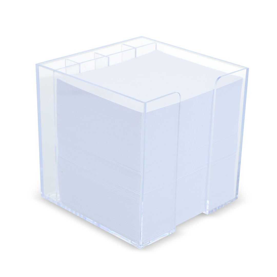 Notizzettel 10x10x10cm in Würfelbox mit Stifteköcher Stgas