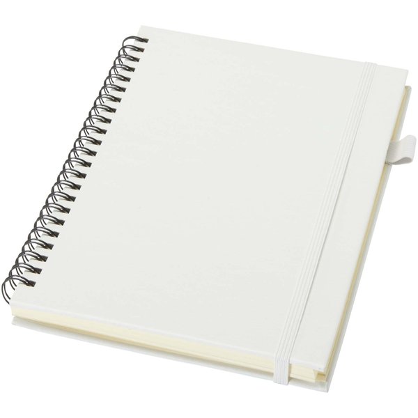 A5 Hardcover Spiralnotizbuch aus recyceltem Kunststoff - Palin