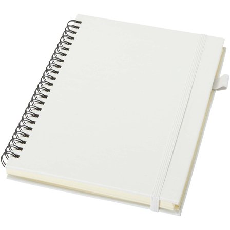 A5 Hardcover Spiralnotizbuch aus recyceltem Kunststoff - Palin