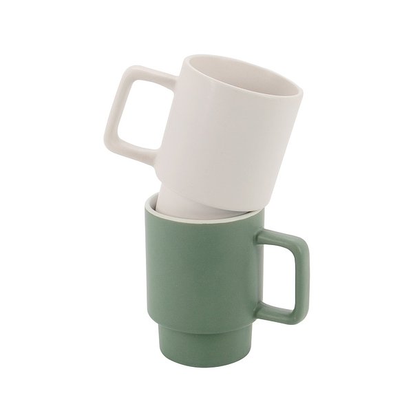 Reisebecher aus Edelstahl mit Keramikbeschichtung innen 470ml Durg