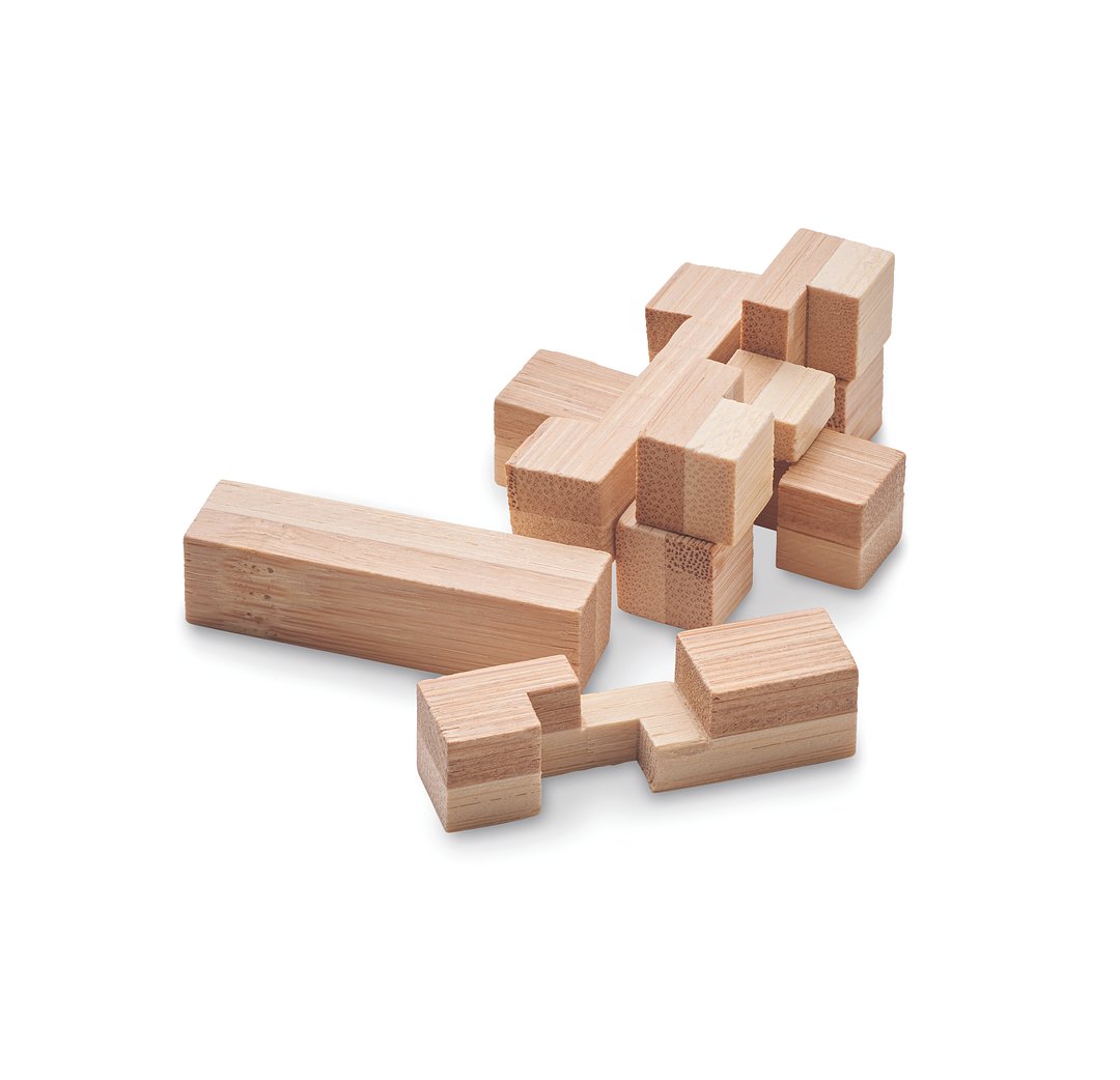 Holzpuzzle/Gehirnjogging Bambus Ylanicola