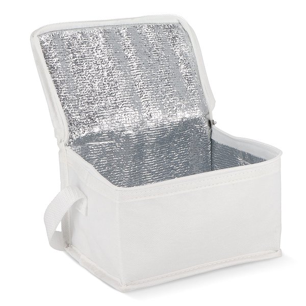 R-PET 6 Dosen-Kühltasche Non Woven 20x 13 x 12,5cm 75g/m² Veili
