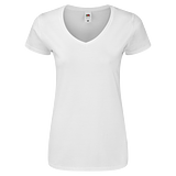 Frauen Weiß T-Shirt Ideck