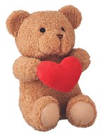 Teddybär mit Herz 23cm Ramudori