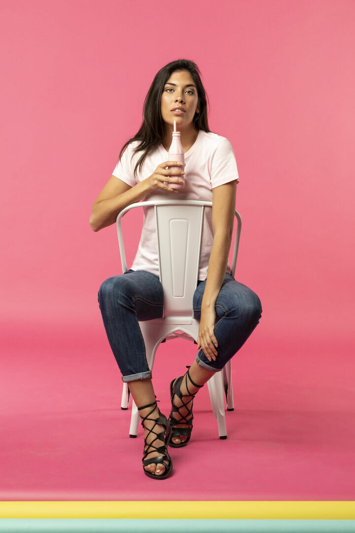 Frauen Farbe T-Shirt "keya"