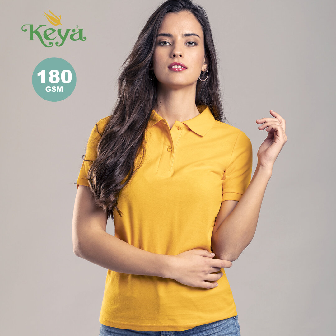 Frauen Farbe Polo-Shirt "keya"