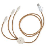 Cork 3 in 1 PD charging & data cable Gritti