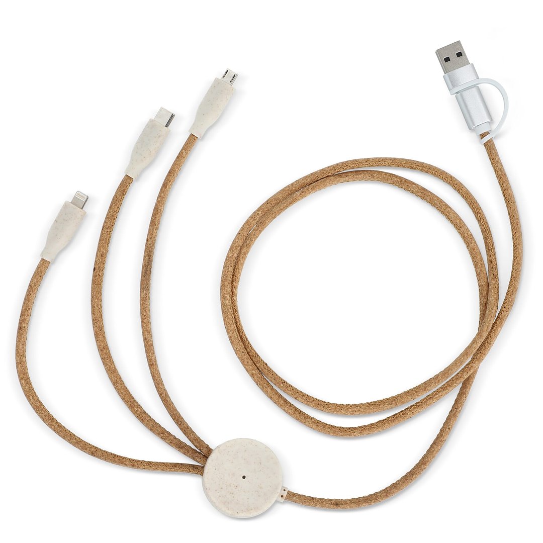 Cork 3 in 1 PD charging & data cable Gritti
