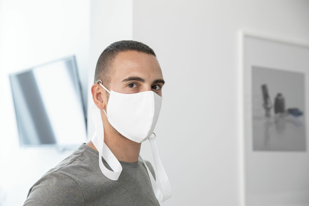 Halterung für Maske Schlüsselband Idrop