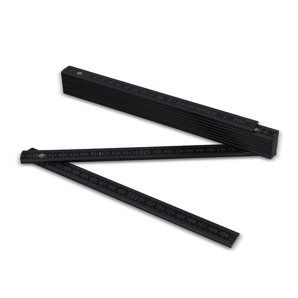 Zollstock Holz 2m Premium lackiert Dicorioli