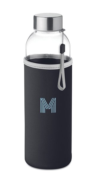 Trinkflasche Glas 500 ml Friten