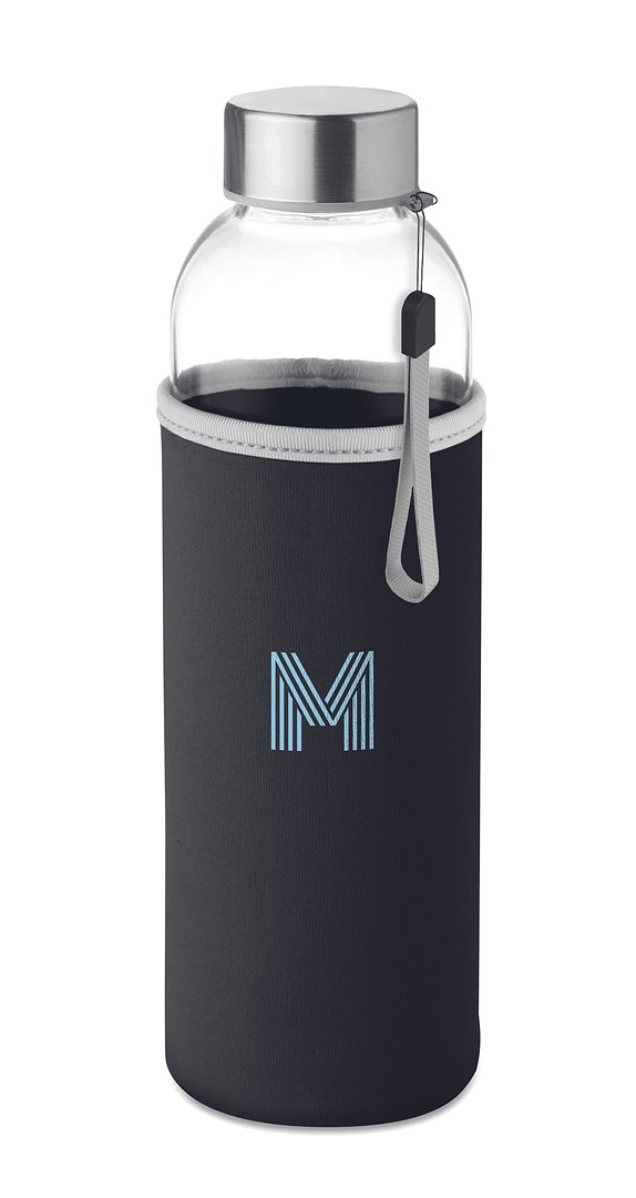 Trinkflasche Glas 500 ml Friten