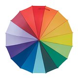 Regenschirm regenbogenfarbig Vrelin