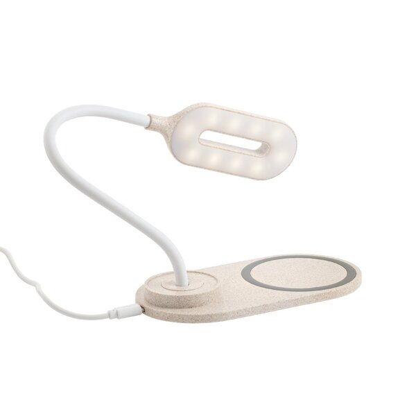 Tischlampe mit Induktionsladegerät (Schnellladefunktion, 10W) Adicoren