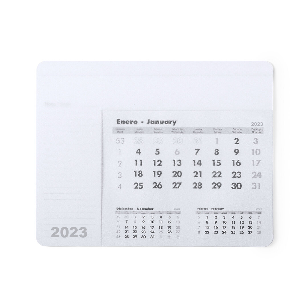 Mauspad Kalender Iddux