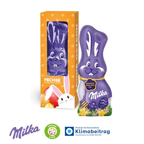 Milka Schmunzelhase, 45 g