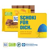 Ritter SPORT in Werbekartonage, 100 g