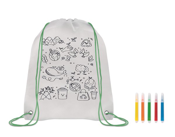 Gestaltbarer Kordelzugbeutel Verdichan