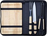 Grillset Chtha | Edelstahl | 4 St. | Polyestertasche