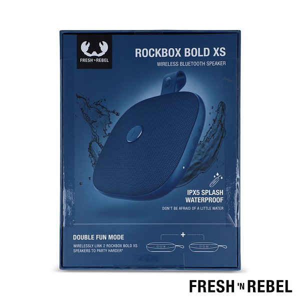 Rockbox Bold Xs splashproof TWS speaker 4W Giuan