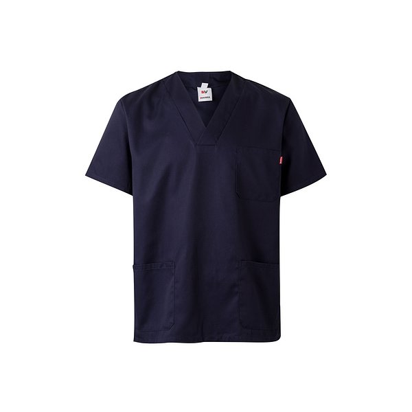 Tunika aus Twill (190g/m²) mit kurzen Ärmeln, aus Polyester (65%) und Baumwolle (35%) Giervep