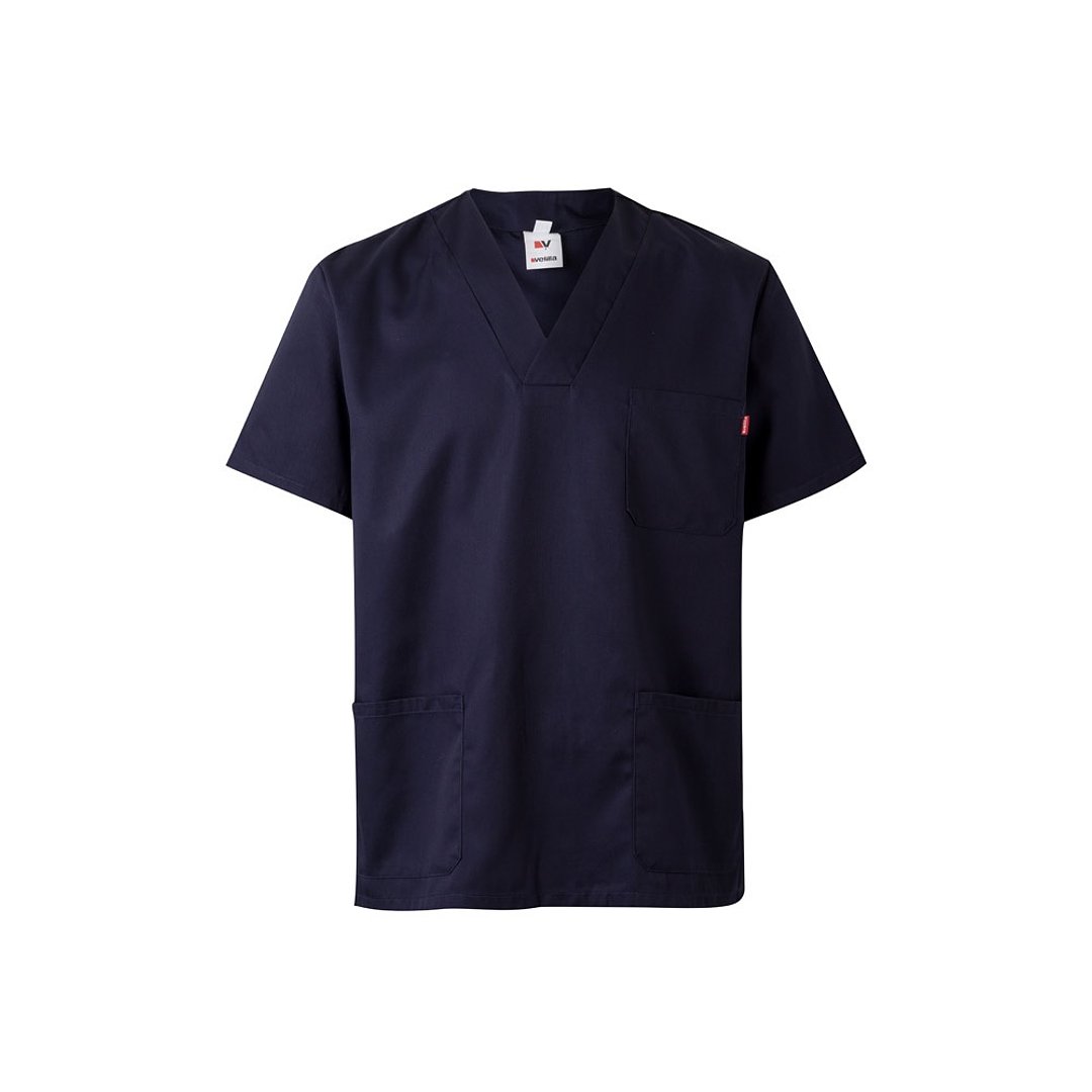 Tunika aus Twill (190g/m²) mit kurzen Ärmeln, aus Polyester (65%) und Baumwolle (35%) Giervep