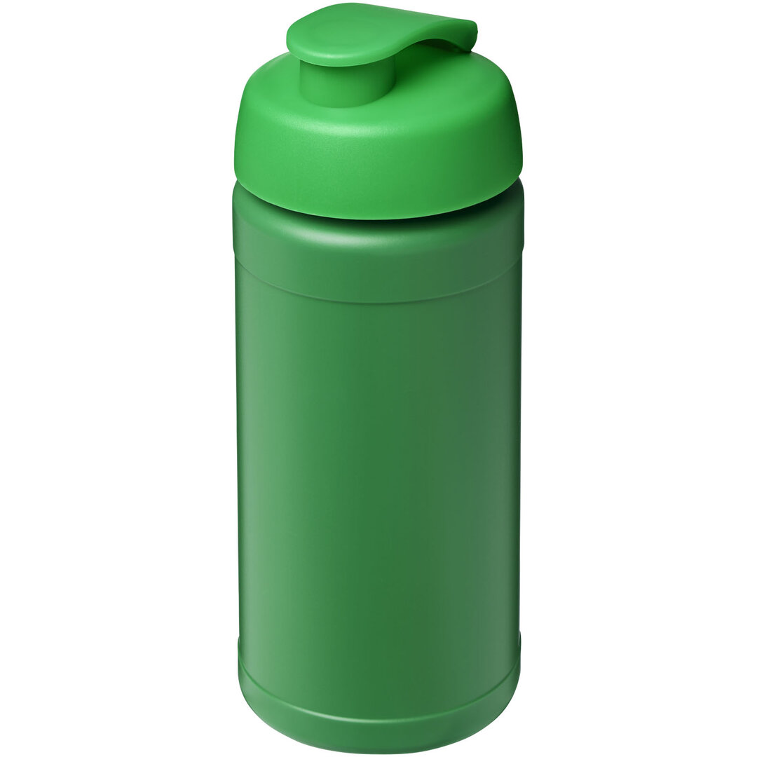500 ml recycelte Sportflasche mit Klappdeckel - Veivep
